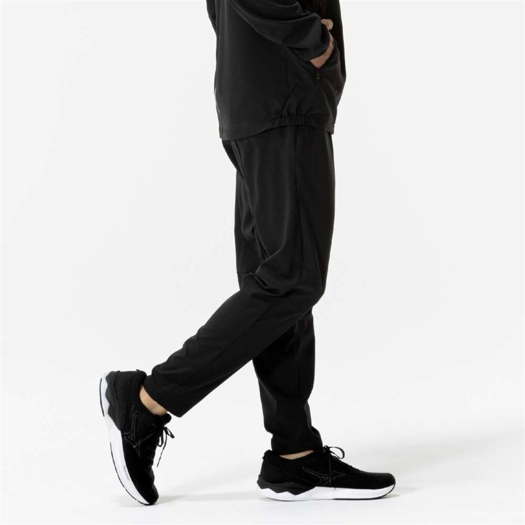 ストレッチクロスパンツ ブラック XL