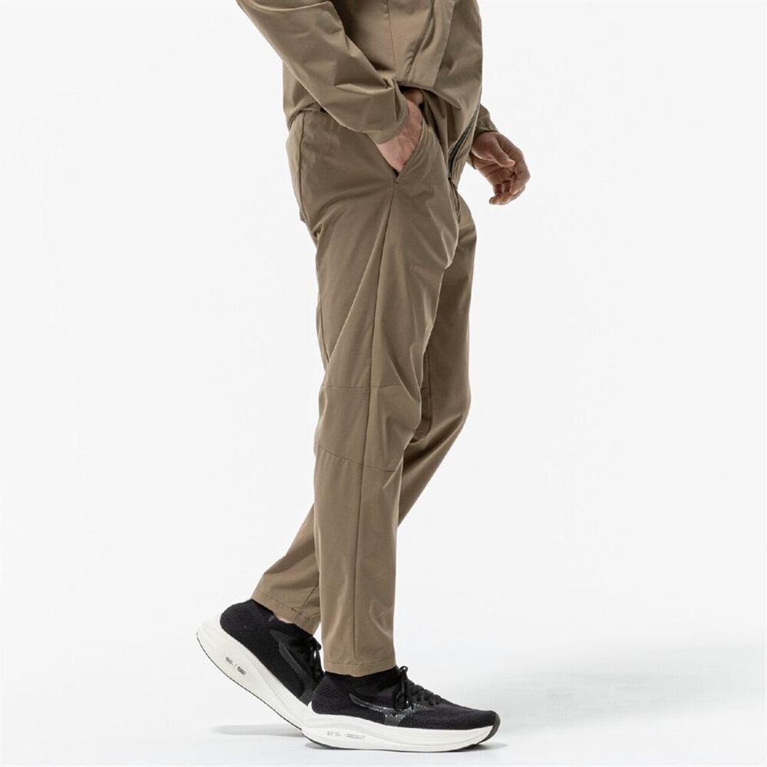 プルーフストレッチスリムパンツ キャメル S