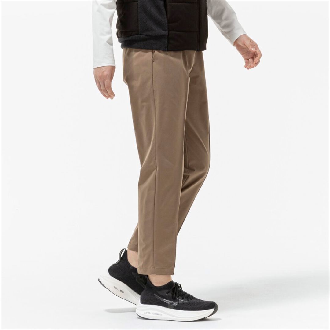 プルーフストレッチアンクル丈パンツ キャメル XL
