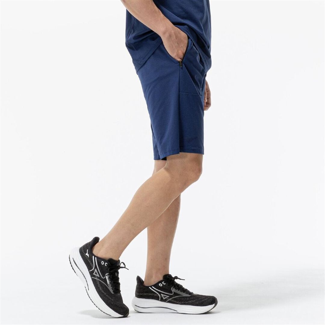 ストレッチソフトドライハーフパンツ エステートブルー XL