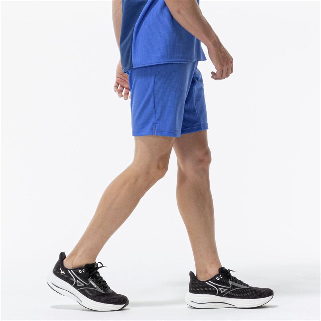 【汗処理／通気】ドライエアロフローハーフパンツ ダズリングブルー XL