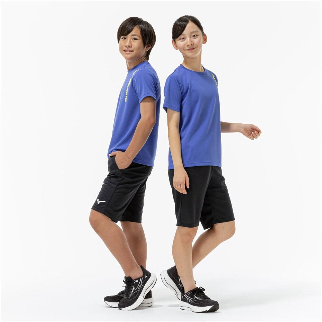 Tシャツ／ハーフパンツセット ダズリングブルー×ブラック 140