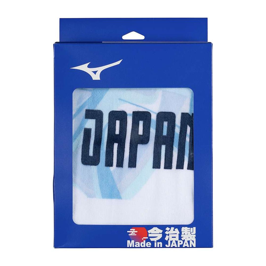 今治製タオル／JAPANマフラータオル(箱入り) ライトブルー