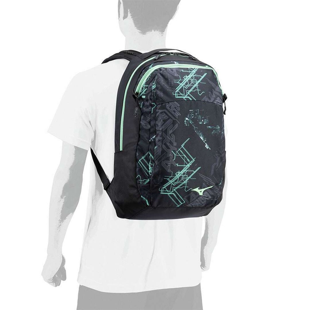 バックパック(20L) ブラックxライム