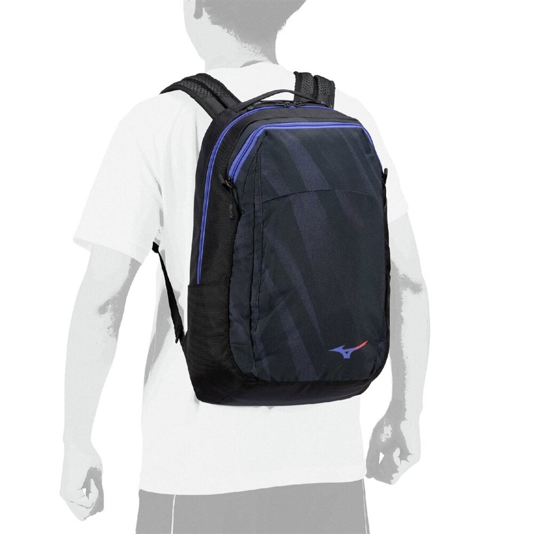バックパック(20L) ブラックxパープル