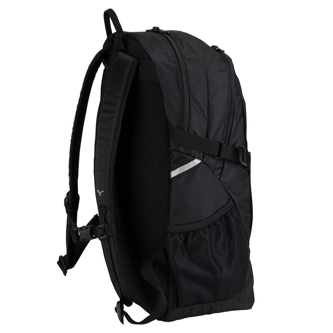 PCポケット付きチームバックパック(30L) ブラック