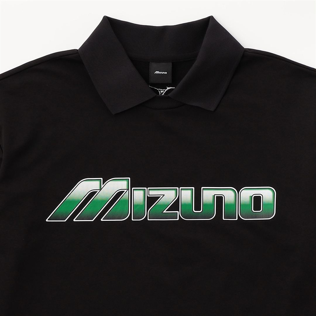 NEW VINTAGE GOLF MIZUNO クルーネックポロ ブラック S