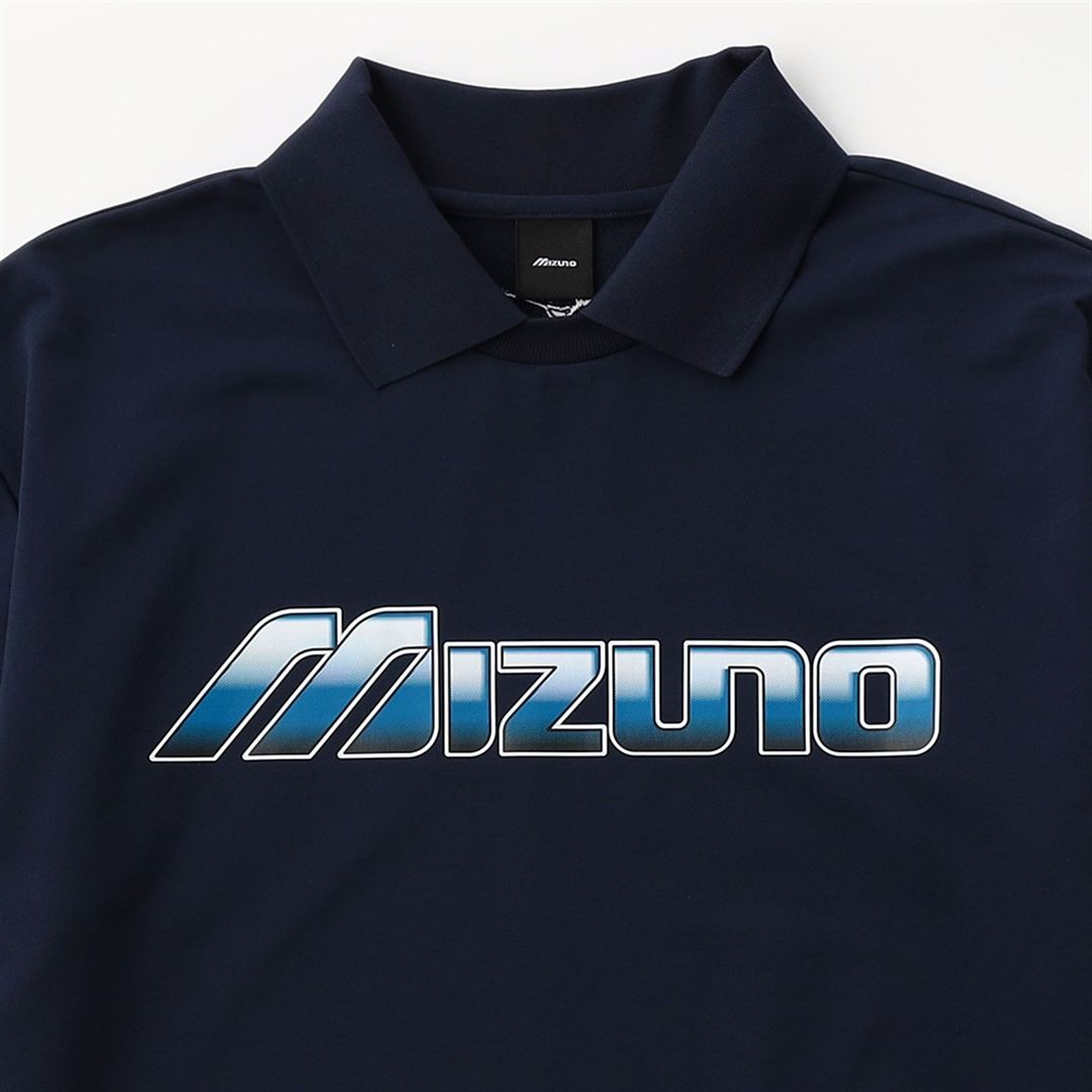 NEW VINTAGE GOLF MIZUNO クルーネックポロ ネイビー XL