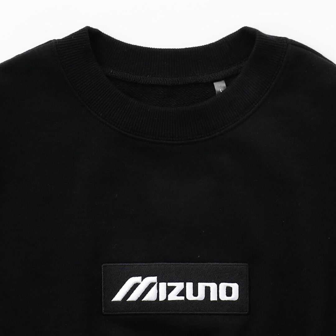 NEW VINTAGE GOLF MIZUNO ボックスロゴ クルースウェット ブラック XL