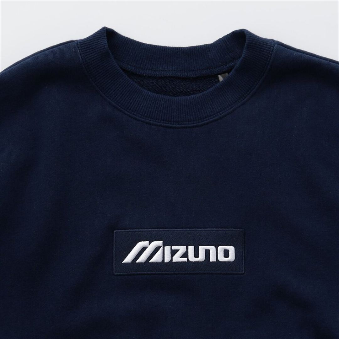NEW VINTAGE GOLF MIZUNO ボックスロゴ クルースウェット ネイビー XL