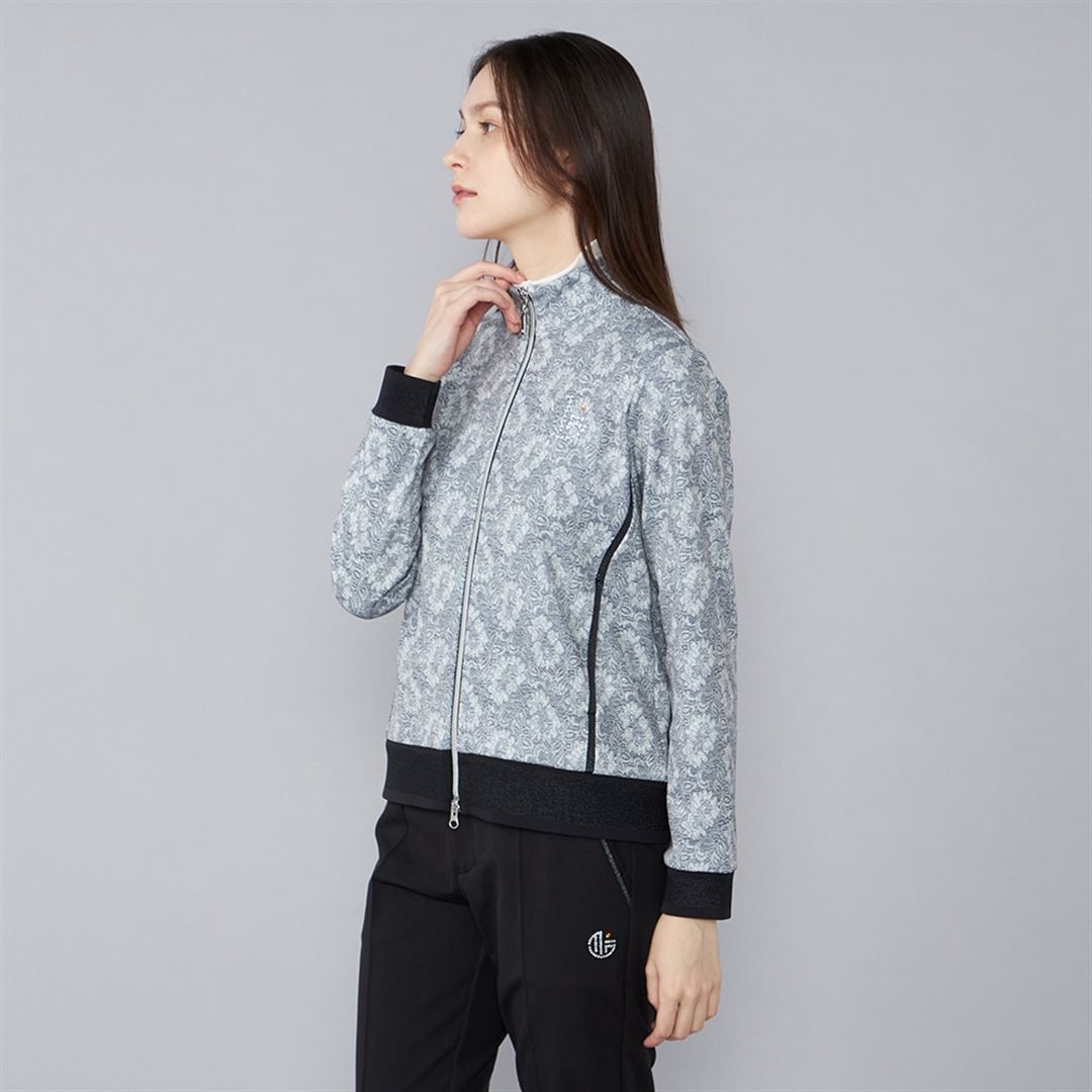 【MGFコレクション】レースリリイジャケット ネイビー S