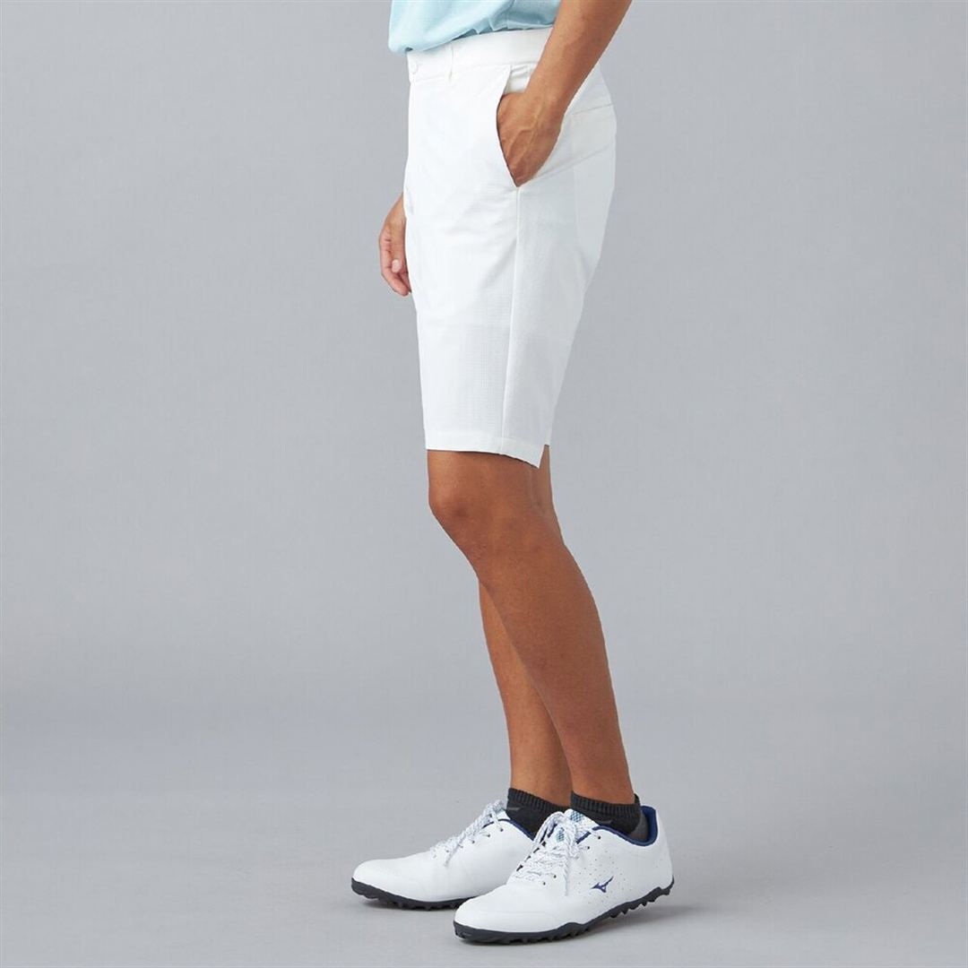 驚2ストレッチハーフパンツ ホワイト XL