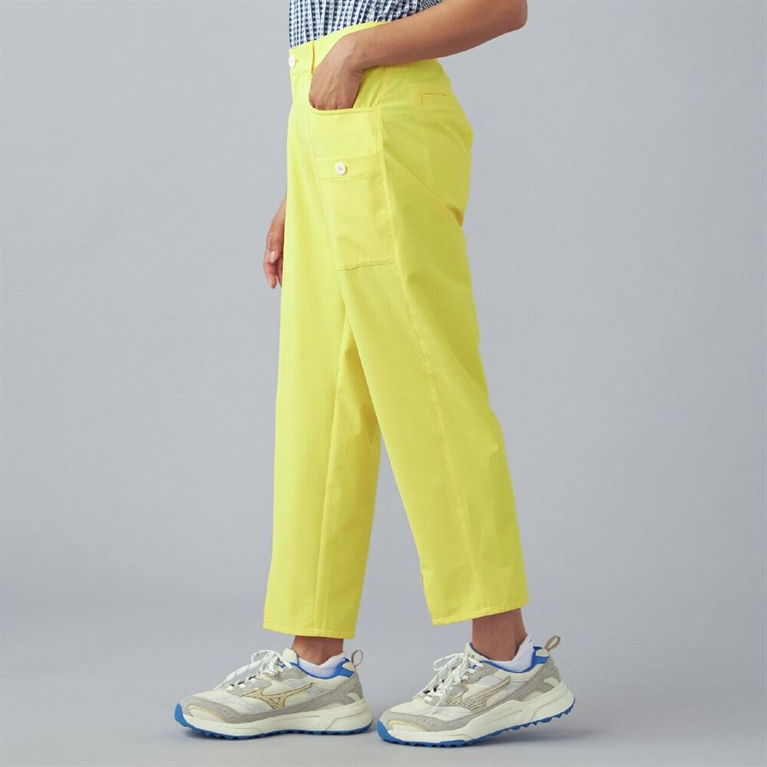 驚2ストレッチサッカーロングパンツ イエロー M