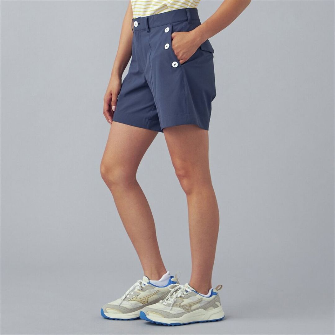 驚2ストレッチサッカーハーフパンツ ネイビー XL