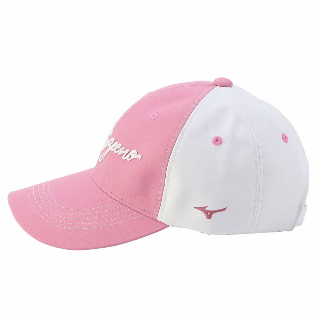 MIZUNOロープロゴキャップ ピンク