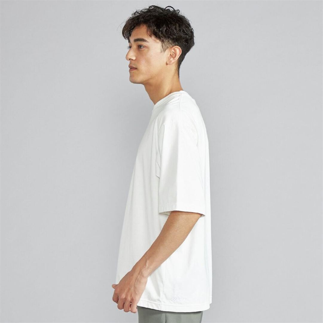 【ミズノ直営限定】モノグラムM5分袖Tシャツ ホワイト S