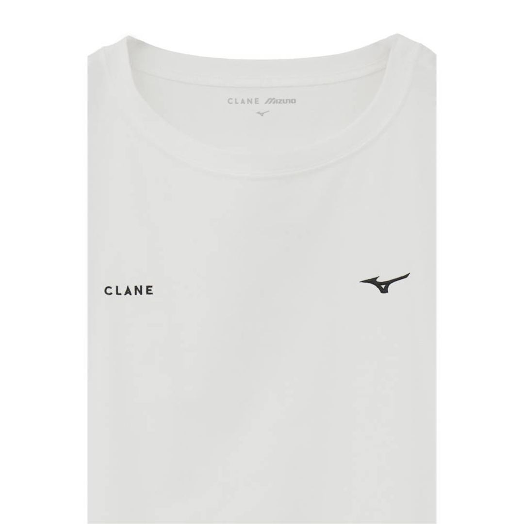 【CLANE】QUICK DRY COTTON LOGO T-SHIRT ホワイト 1