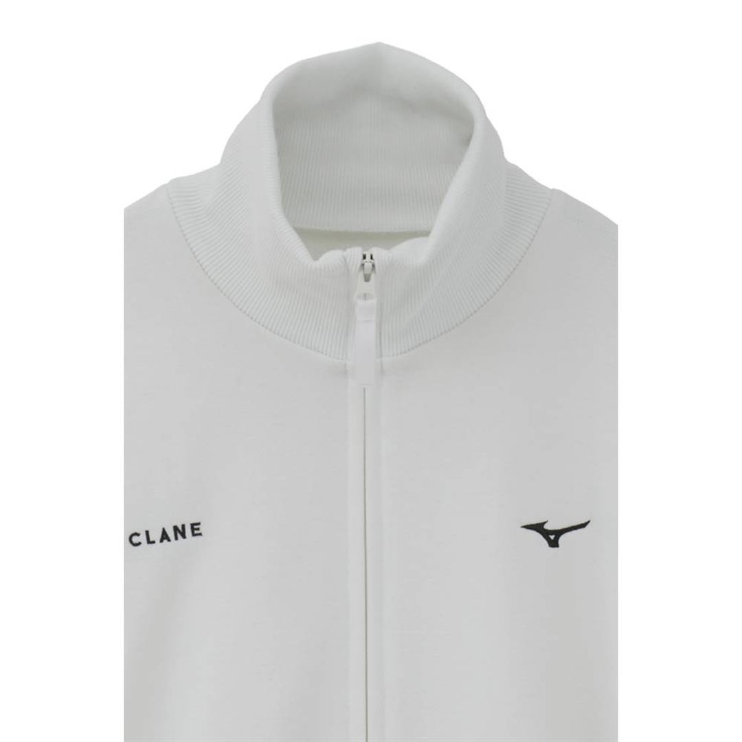 【CLANE】POLYSPAN HALF ZIP SWEATSHIRT ホワイト 1