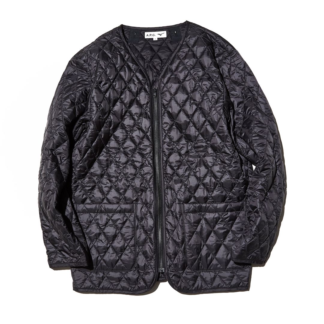 【吸湿発熱】Utile Mac／A.P.C.コラボコート ブラック XS