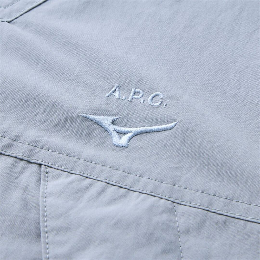 【A.P.C.】ウォーターリパレントマウンテンジャケット グレー XS