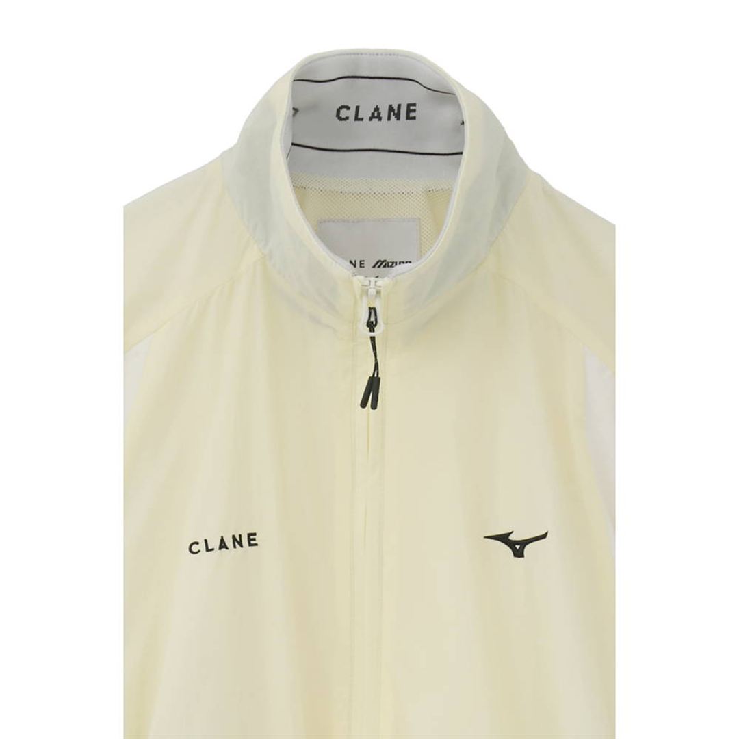 【CLANE】WATER REPELLENT TRACK JACKET アイボリー 1