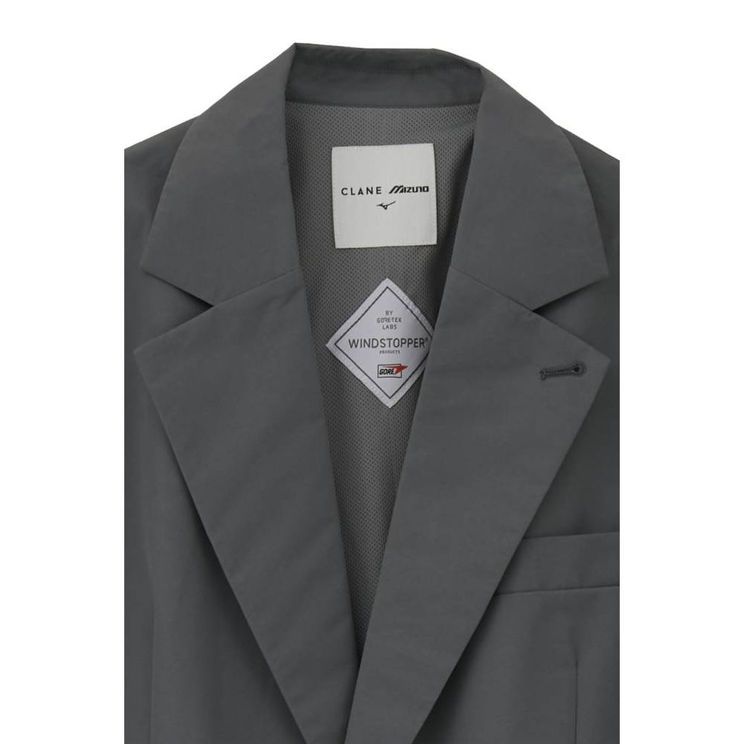 【CLANE】WINDSTOPPER TAILORED JACKET グレー 1