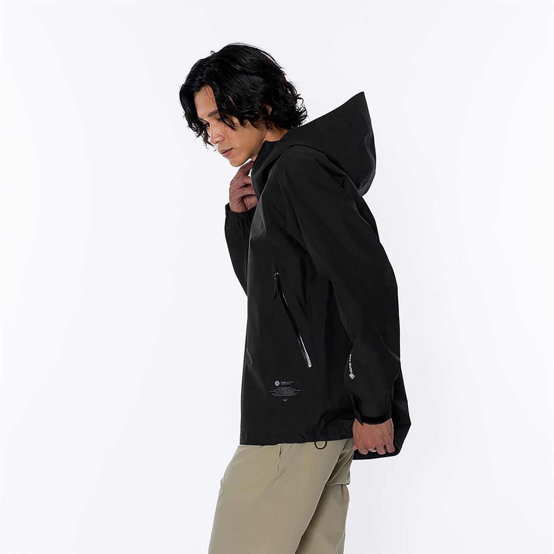 GORE-TEX 3レイヤーフィールドシェルジャケット(ゴアテックス／防水) ブラック M