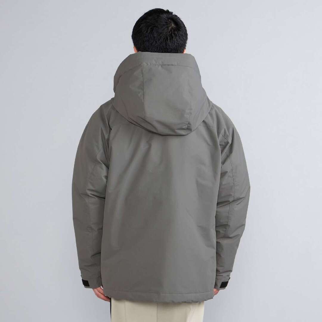 【吸湿発熱】WINDSTOPPER ダウラギリライトダウンジャケット ピューターグレー XL