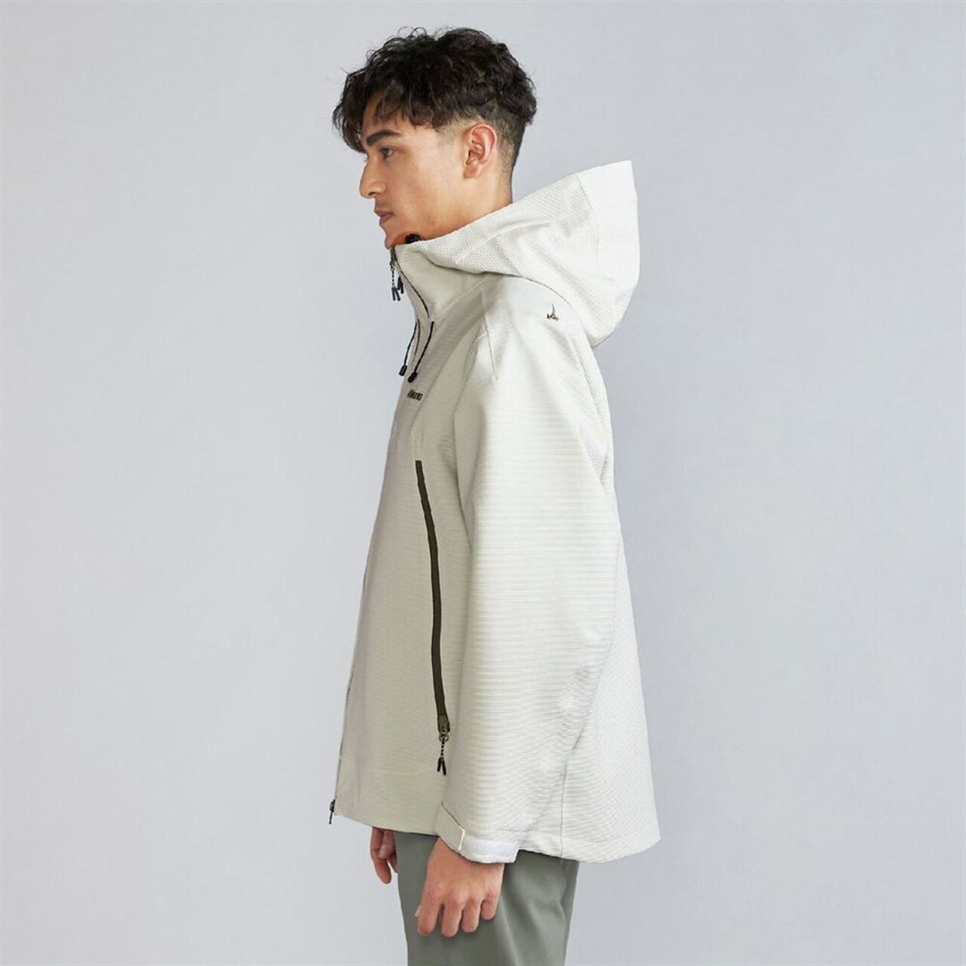 【耐水素材】BERGTECH サーマルメッシュジャケット ホワイトオニキス 2XL
