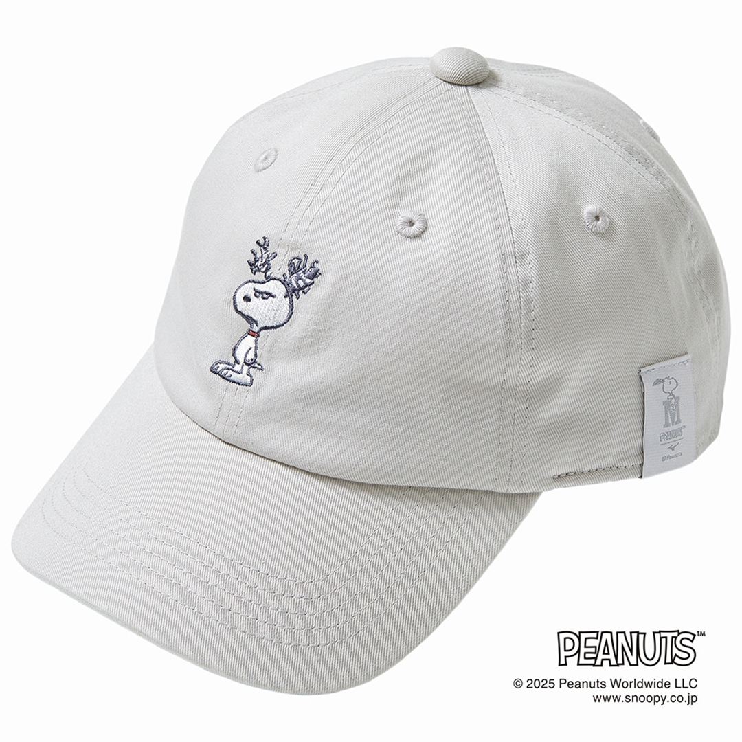【PEANUTS】キャップ ライトベージュ