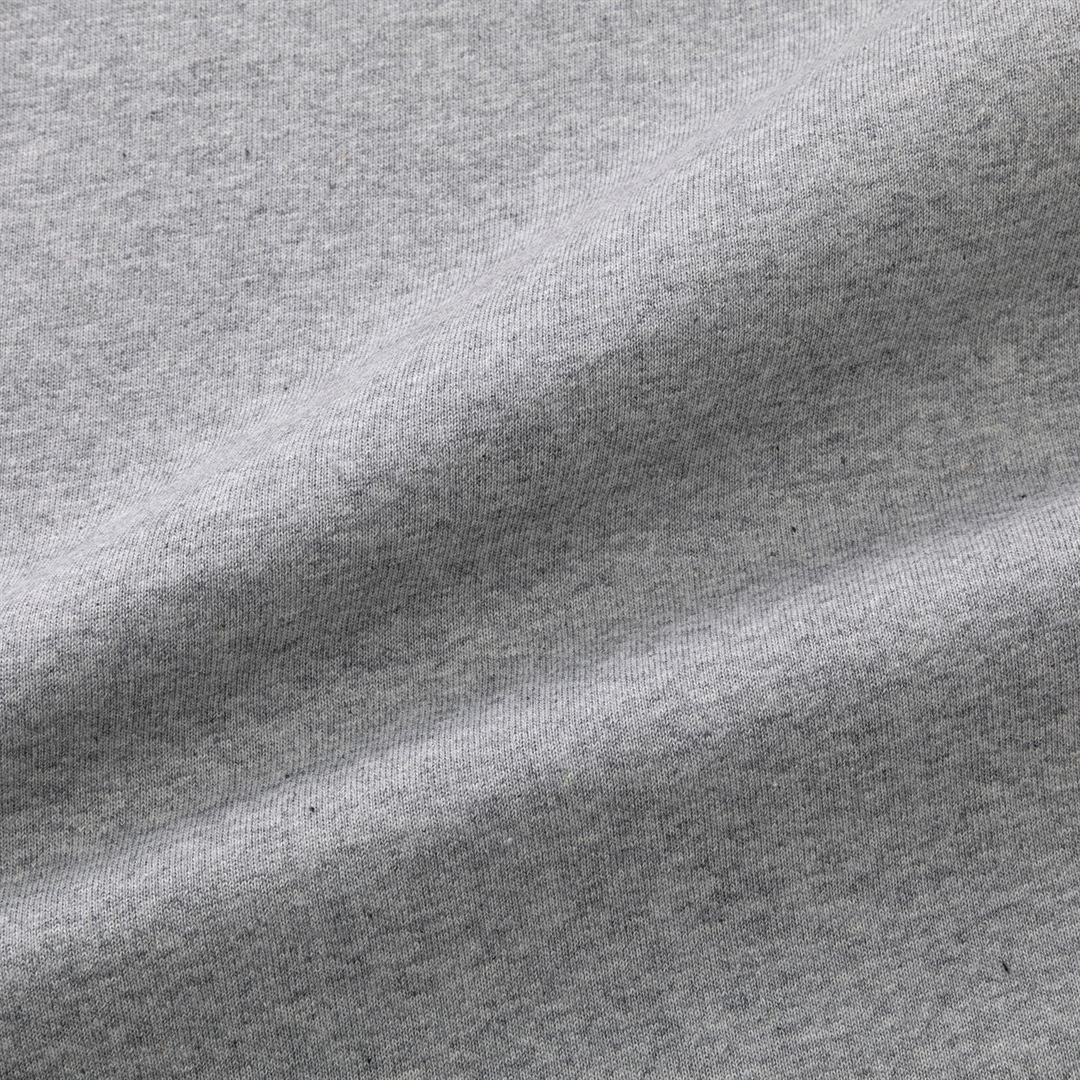 撥水オーバーサイズTシャツ(半袖) グレー杢 M
