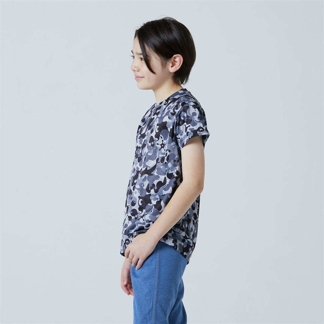 【大阪・関西万博】EXPO2025デザインシステム総柄Tシャツ モノトーン 140