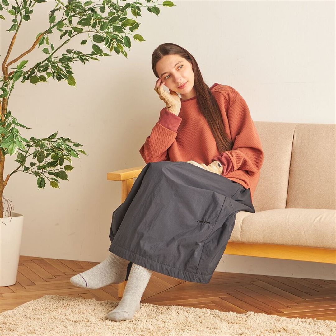 【吸湿発熱】ブレスサーモゆるぬくやわらかニット手袋指抜き ライトベージュ