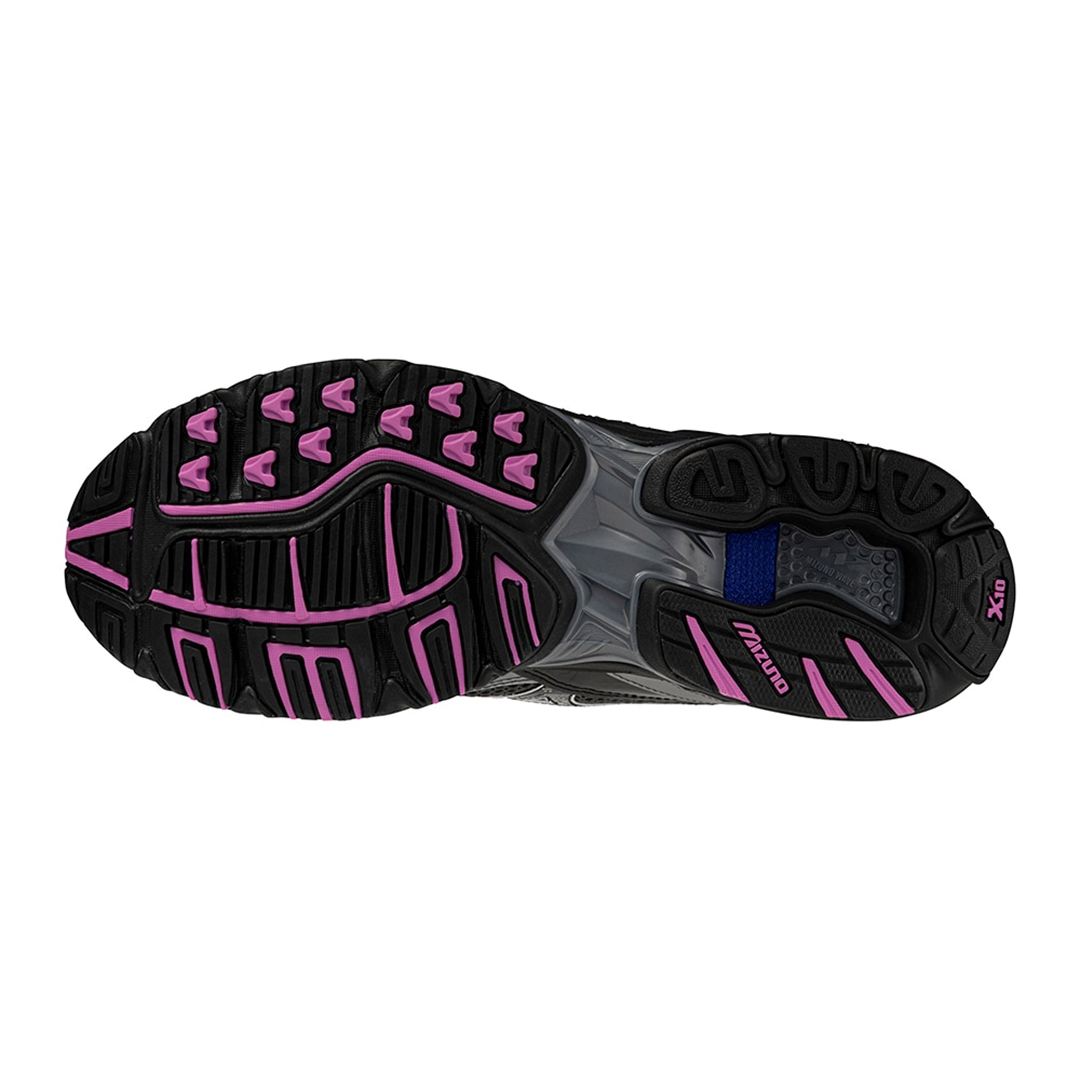 WAVE RIDER 10 チャコール×ブラック×ピンク 28.5