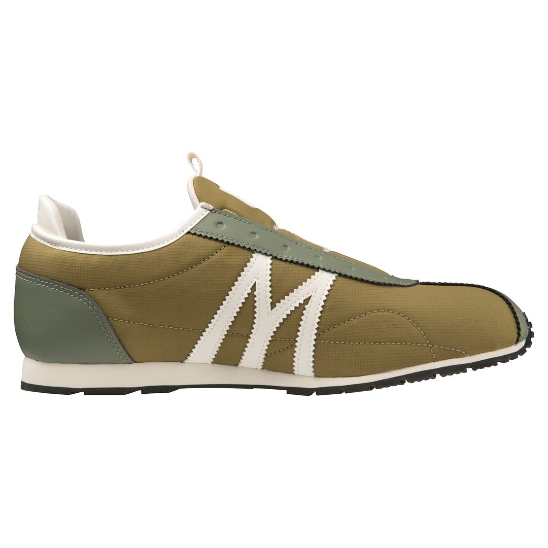 MLC-00 SLIP-ON WP(防水) オリーブ×ホワイト 22.5