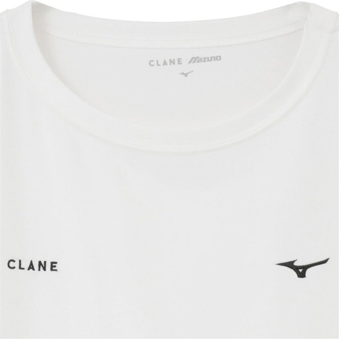 【CLANE】QUICK DRY COTTON LOGO LONG SLEEVE T-SHIRT ホワイト 2