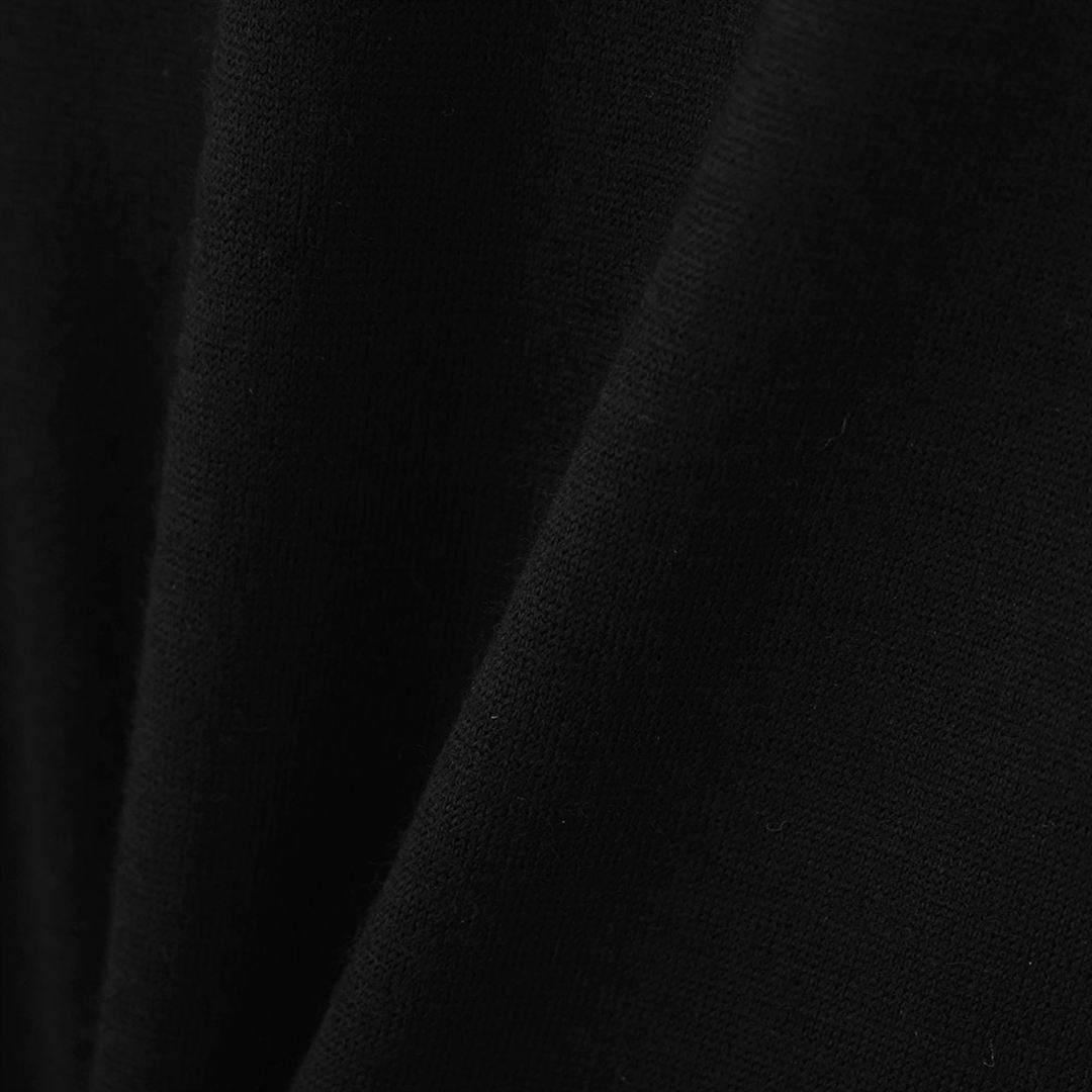 【MARGARET HOWELL】メリノウールモックネックシャツ ブラック 2