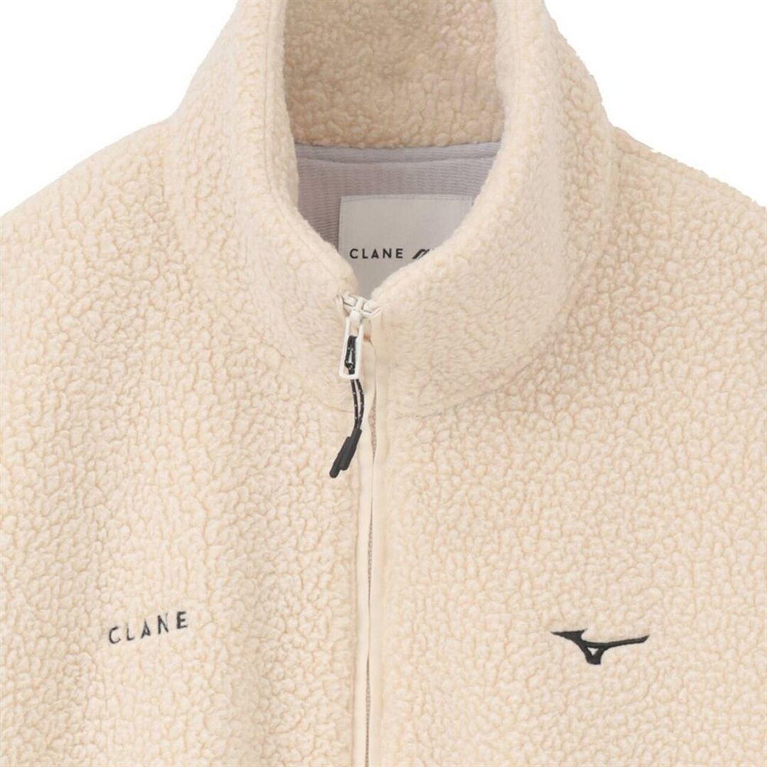 【CLANE／吸湿発熱】POLARTEC BLOUSON アイボリー 1
