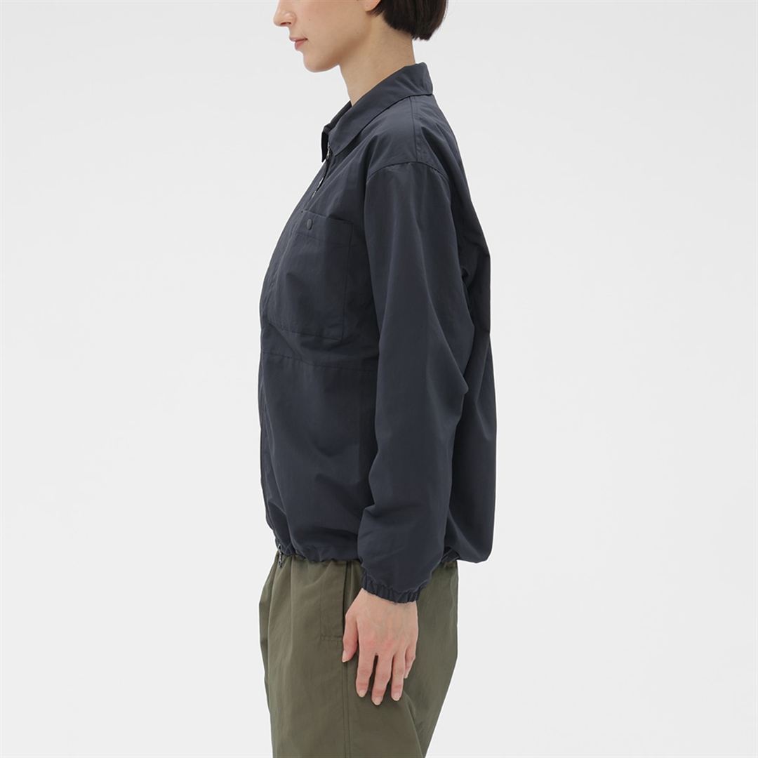 【MARGARET HOWELL】タスランナイロンシャツ DK.ネイビー 1