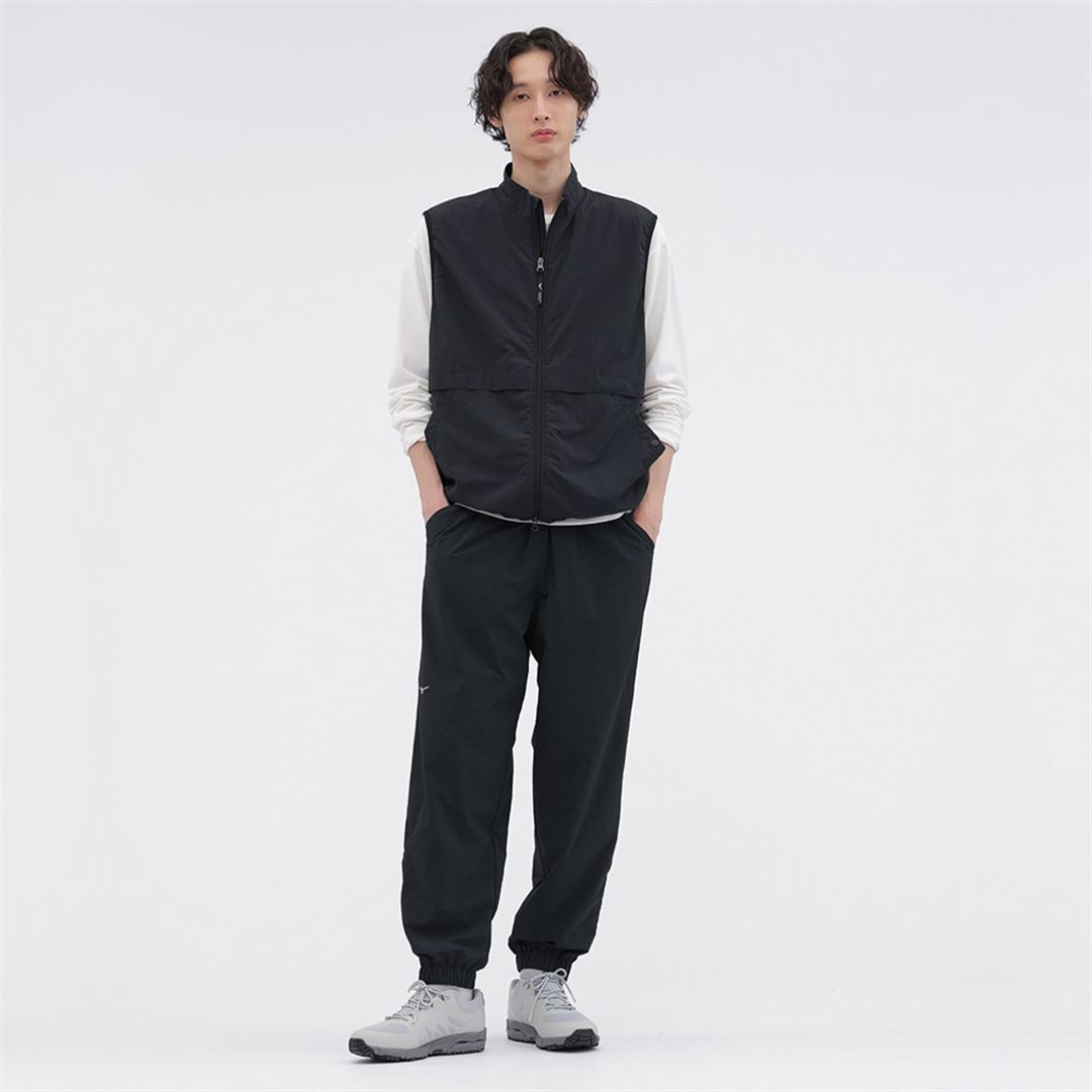 【MARGARET HOWELL】ウォーターリパレントタスランナイロントラウザー DK.ネイビー XL