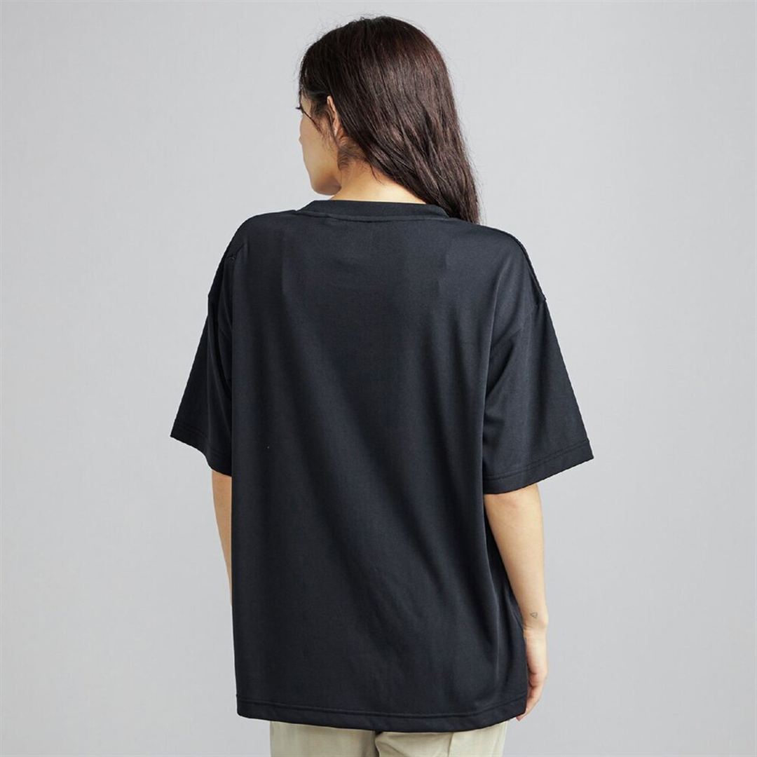 リサイクルグラフィックTシャツ ブラック XS