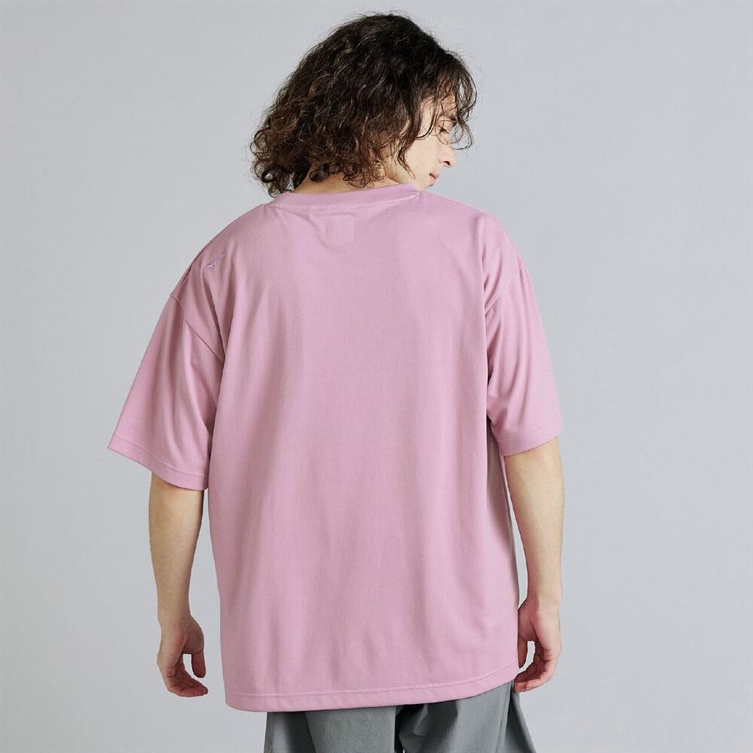 リサイクルグラフィックTシャツ オーキッドパープル XS