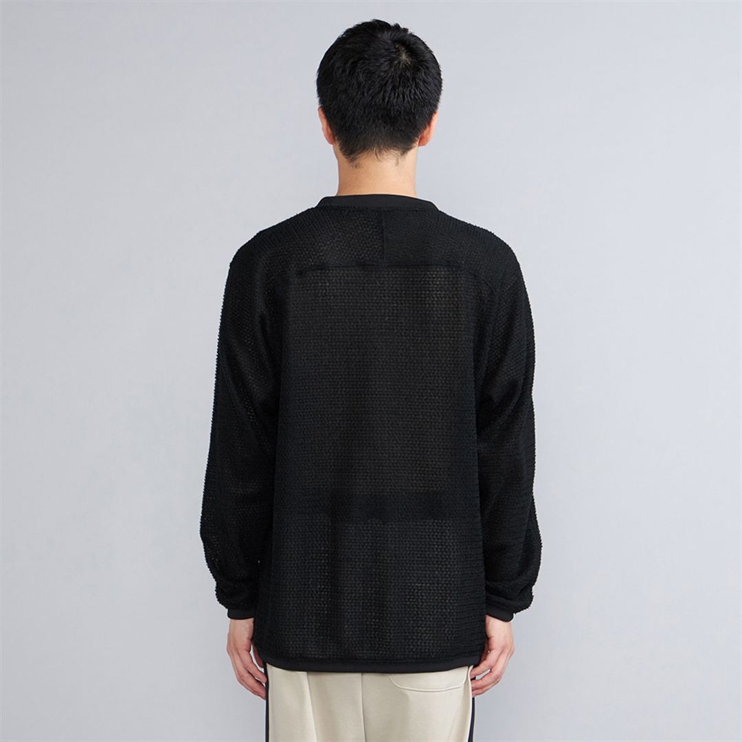 POLARTEC ALPHA クルーネックシャツ ブラック XL