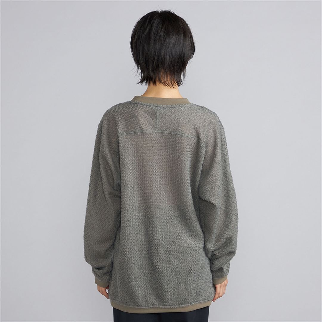 POLARTEC ALPHA クルーネックシャツ アッシュグリーン XL