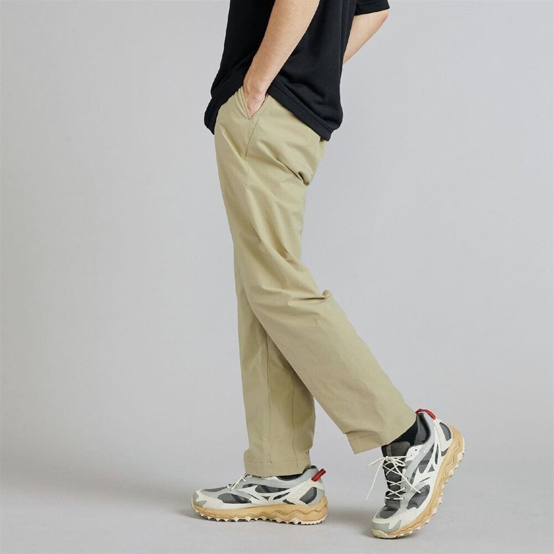 MIZUNO BUDDYウォーターリパレントストレッチストレートパンツ エルムベージュ XL