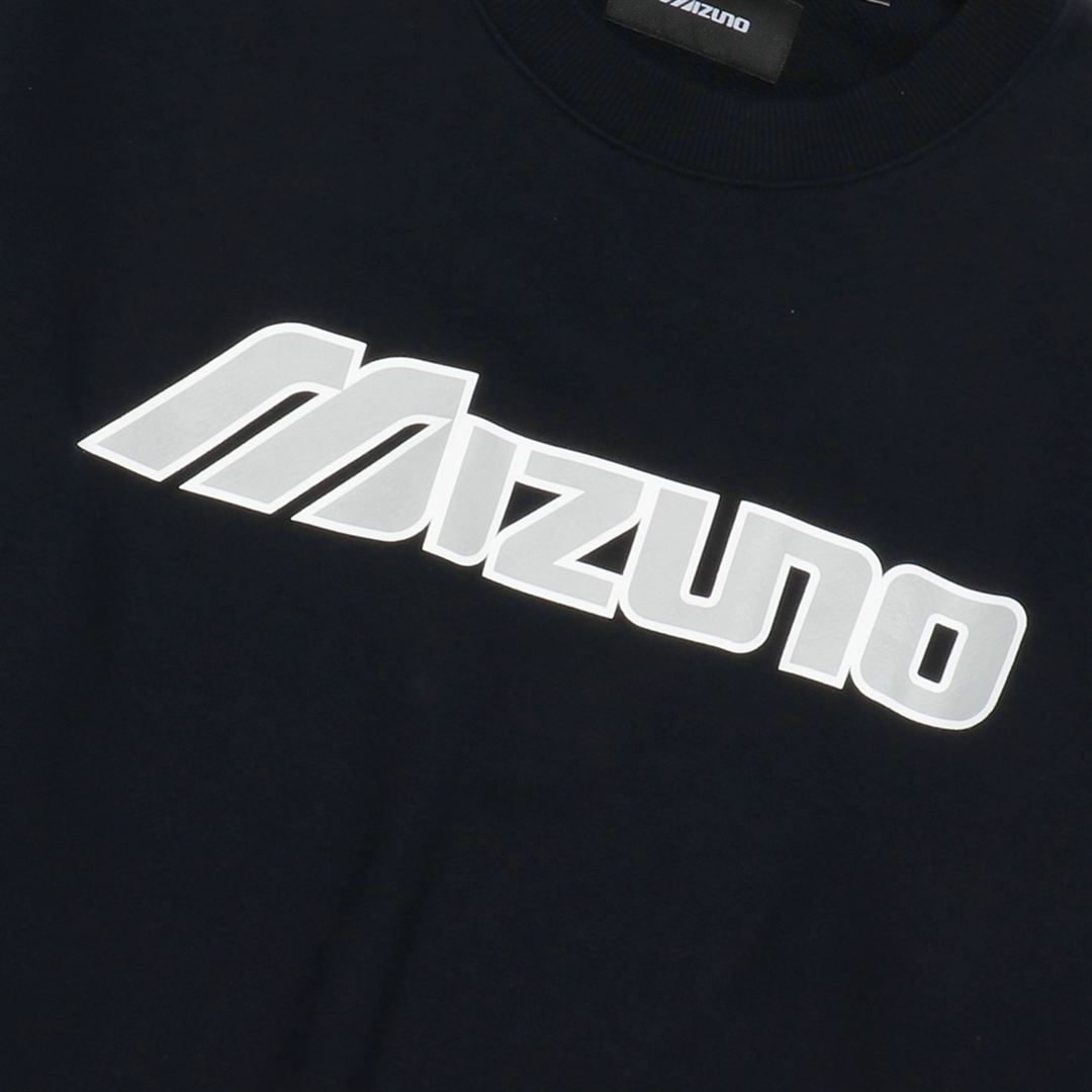 NEW VINTAGE GOLF MIZUNO logo スウェット ブラック S