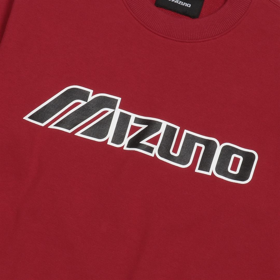NEW VINTAGE GOLF MIZUNO logo スウェット レッド S