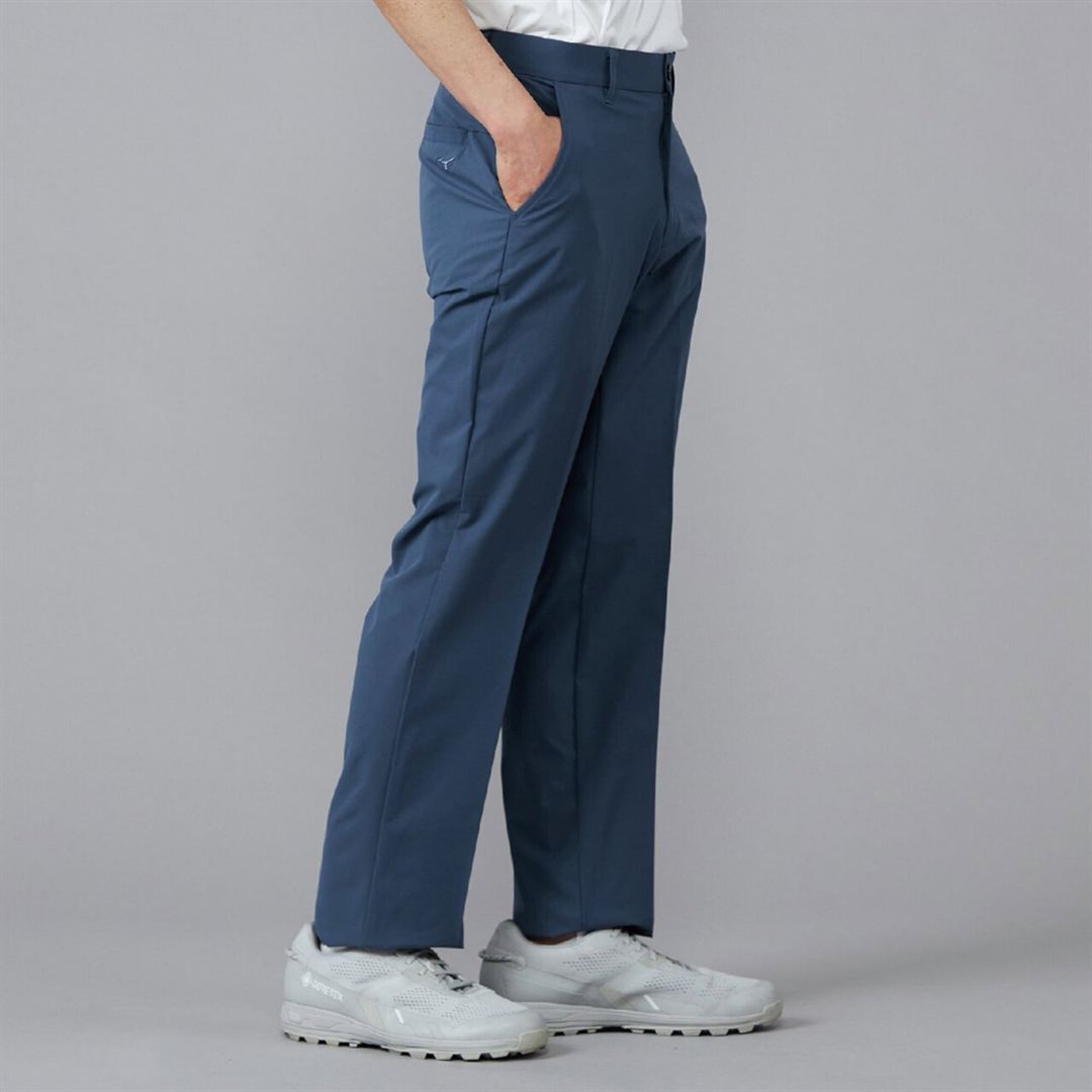 ストレッチロングパンツ インディゴブルー 76