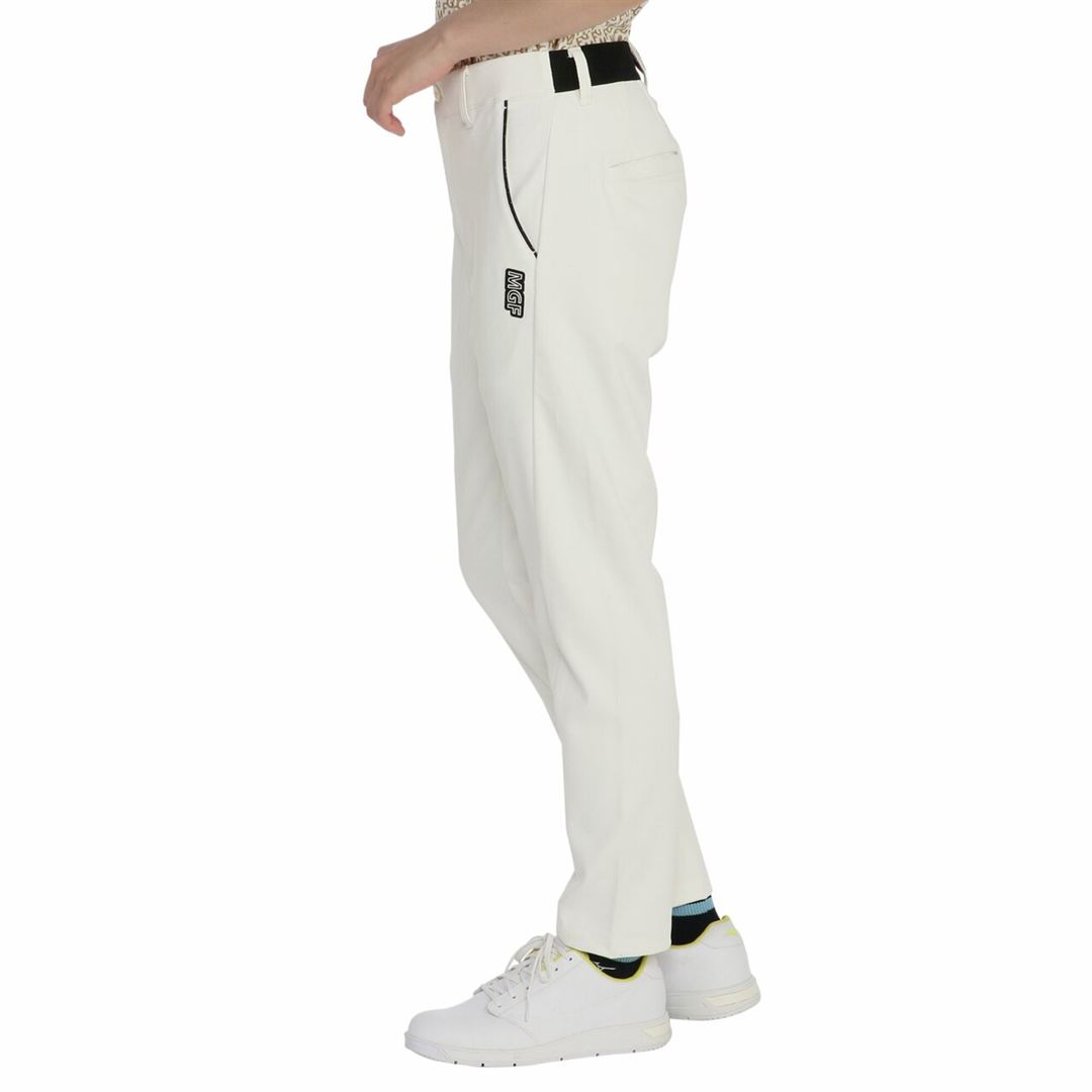 【MGFコレクション】UVストレッチパンツ ホワイト S
