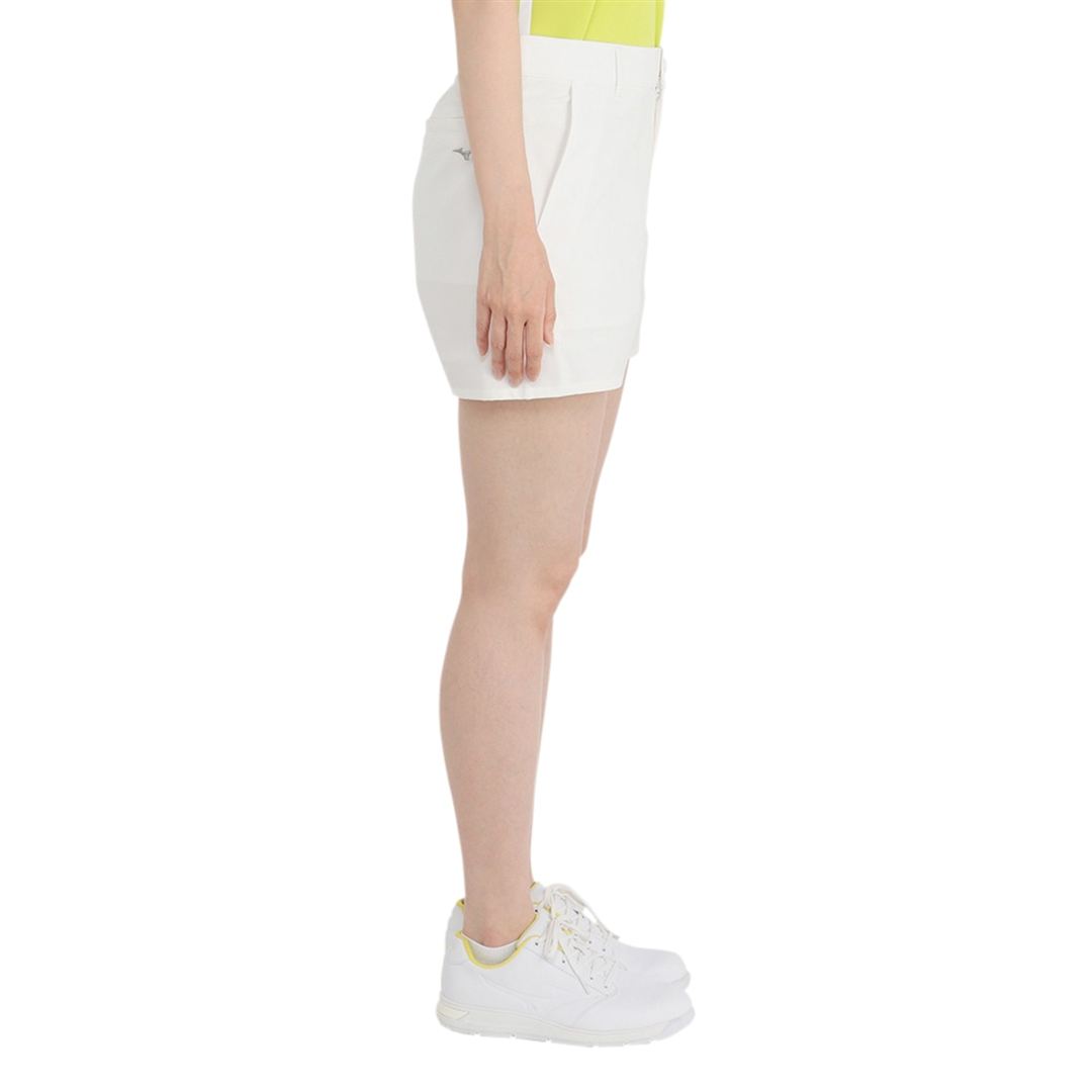 驚2ストレッチショートパンツ ホワイト S